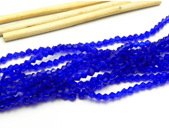 Sirag Cristale biconice 3mm blue