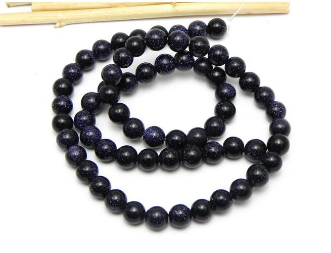 Sirag blue goldstone 6mm