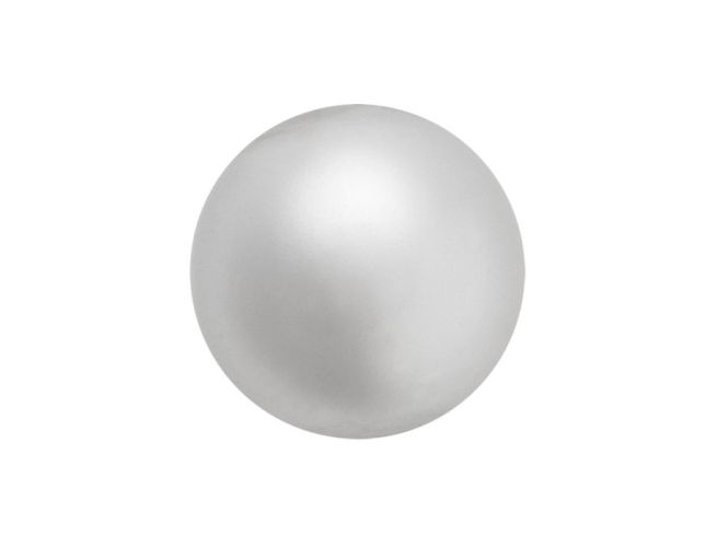Perle preciosa maxima 4mm light grey (1buc)
