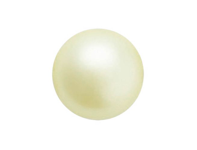 Perle preciosa maxima 6mm vanilla (1buc)