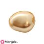 Perle preciosa elliptic 11x9.5mm gold (1buc)