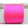 Snur cu nylon pentru bratari 0.8mm roz neon (10m)