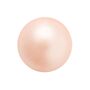 Perle preciosa maxima 6mm peach (1buc)