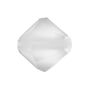 Margele preciosa biconic 4mm crystal matt (10buc)